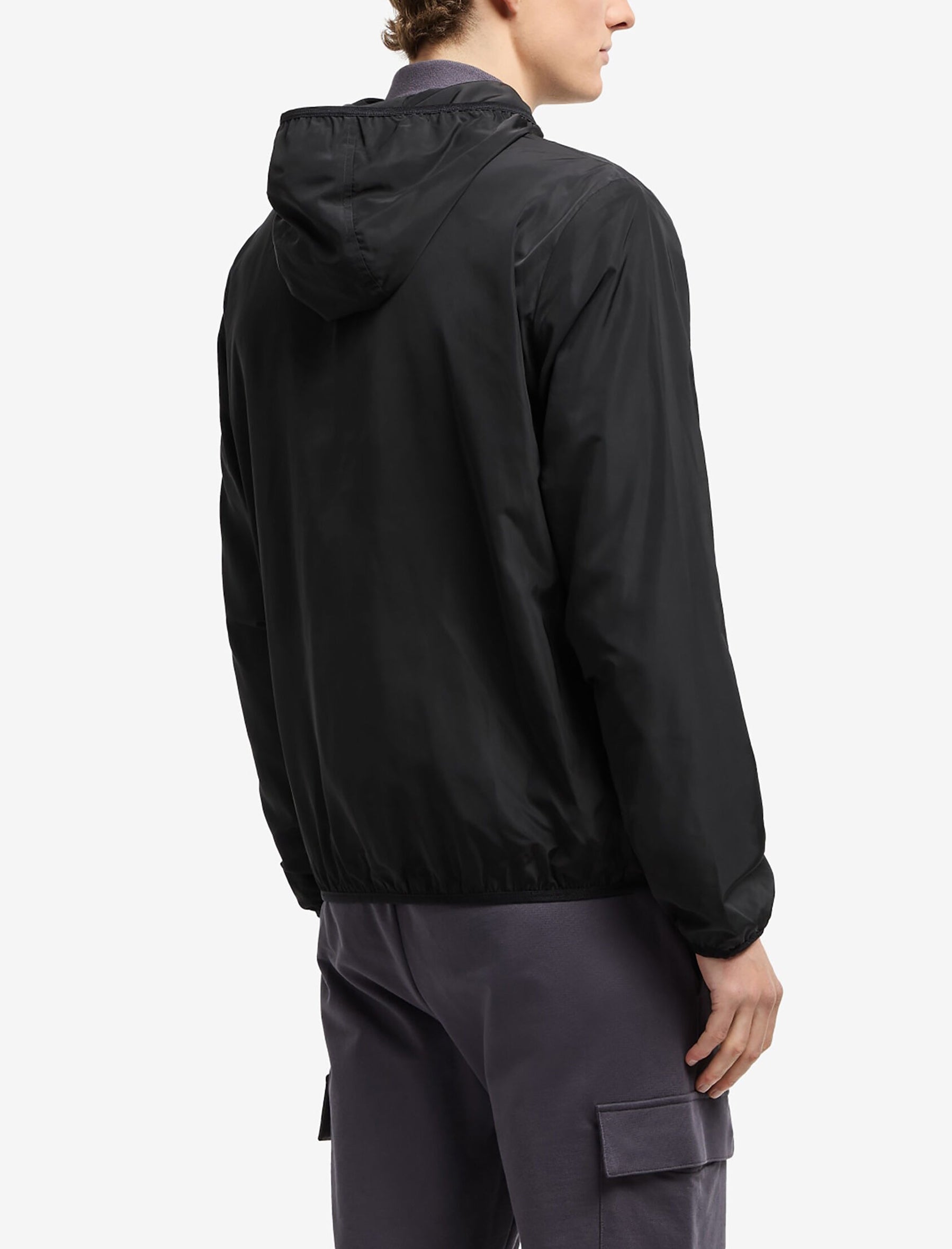 8NPB22PNGRZ EA7 Giacca bomber nylon uomo colore Black