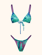 Bikini Me Fui Triangolo con Slip Regolabile Fantasia SW0830-X45