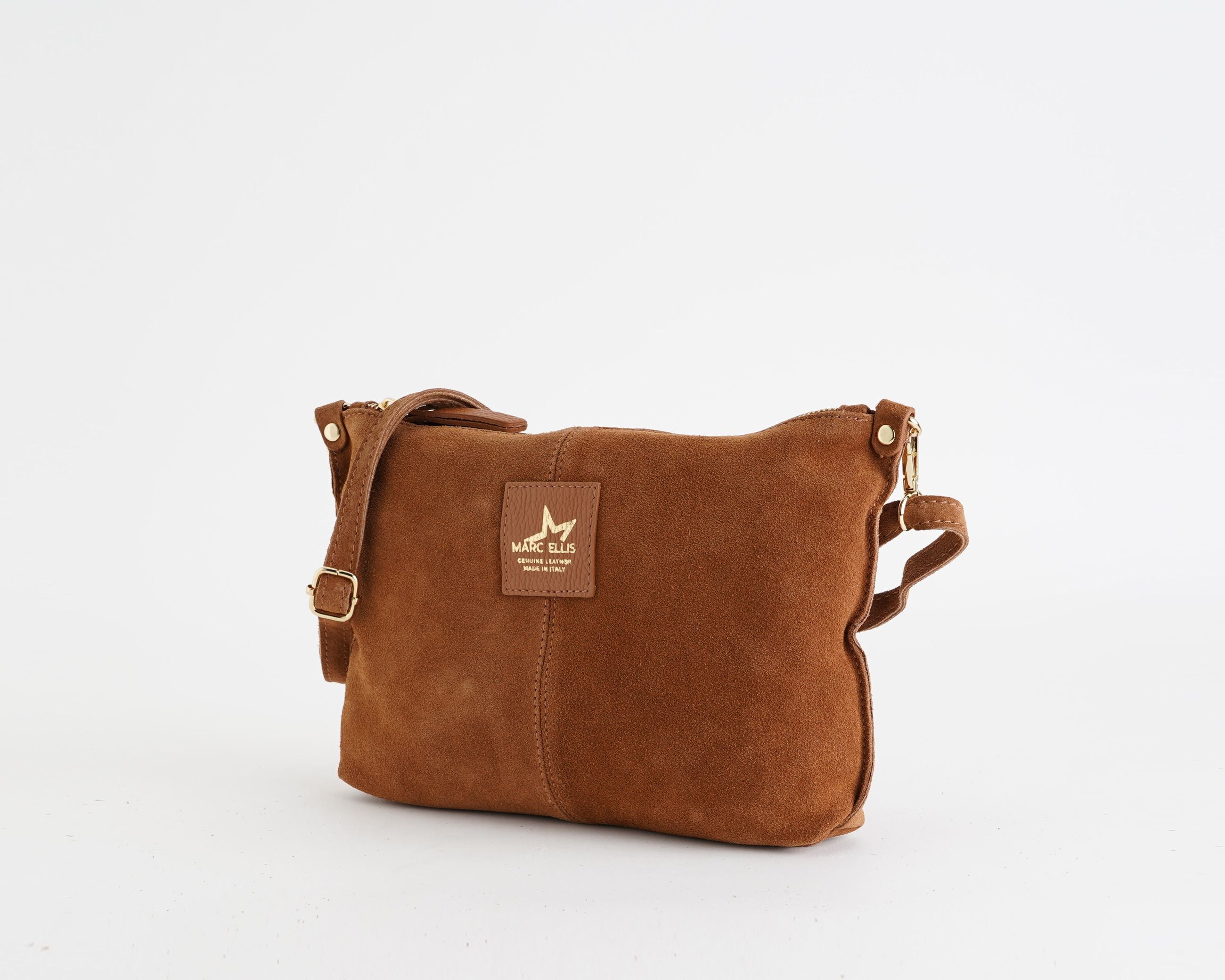 Borsa a spalla Marc Ellis REANNA M CM FR Tan/Gold 