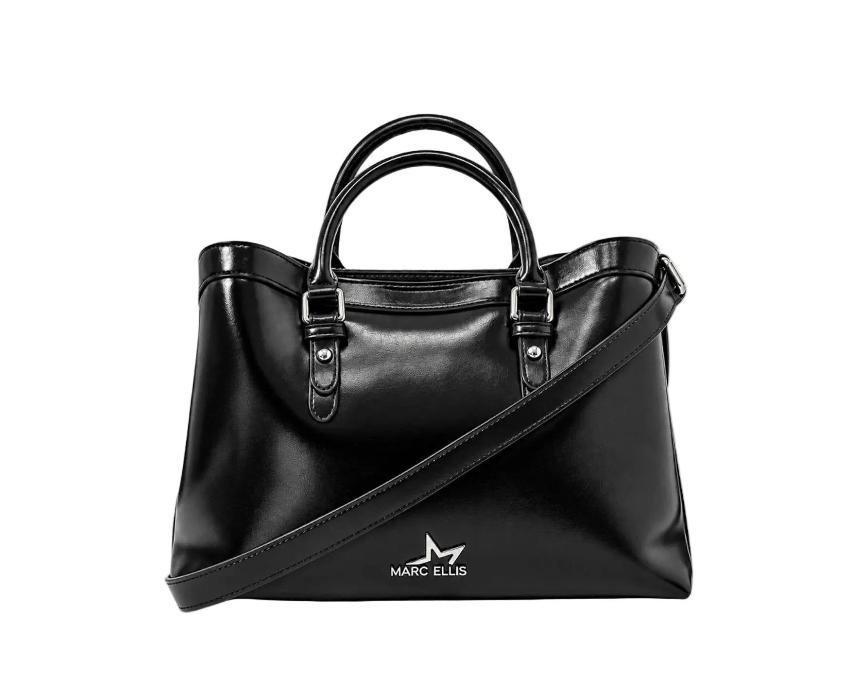 Shopping Bag Marc Ellis Bayle Star Black/Silver Donna
