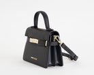 Borsa a mano Marc Ellis AROUND S 26 Donna Black Light Gold - Vista laterale