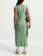 Nike Abito Oversize Sportswear Chill Terry IF0567-006 Steam donna