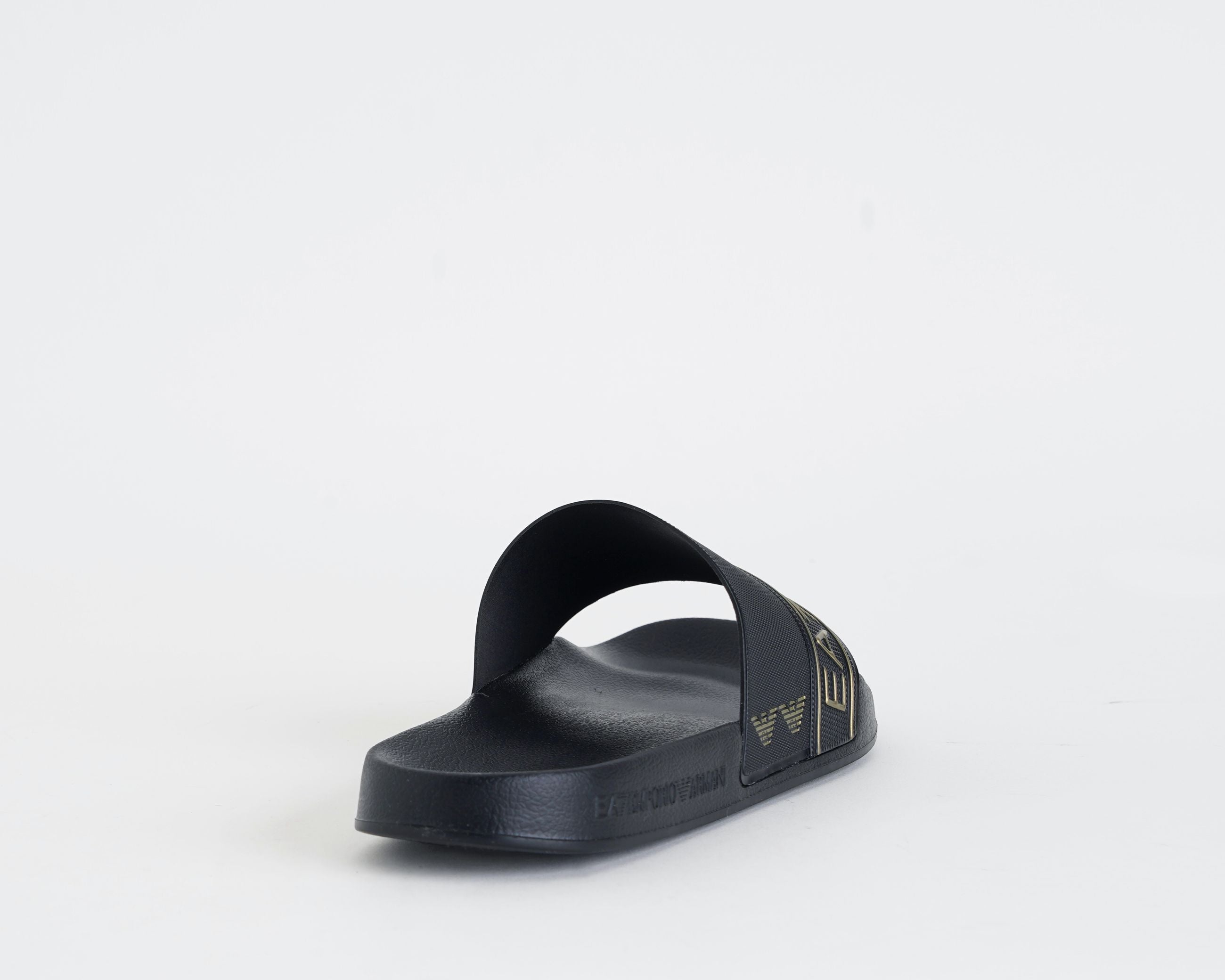Sliders EA7 7X000110AF15128 Full Black/Gold (MC139) Unisex – EA7