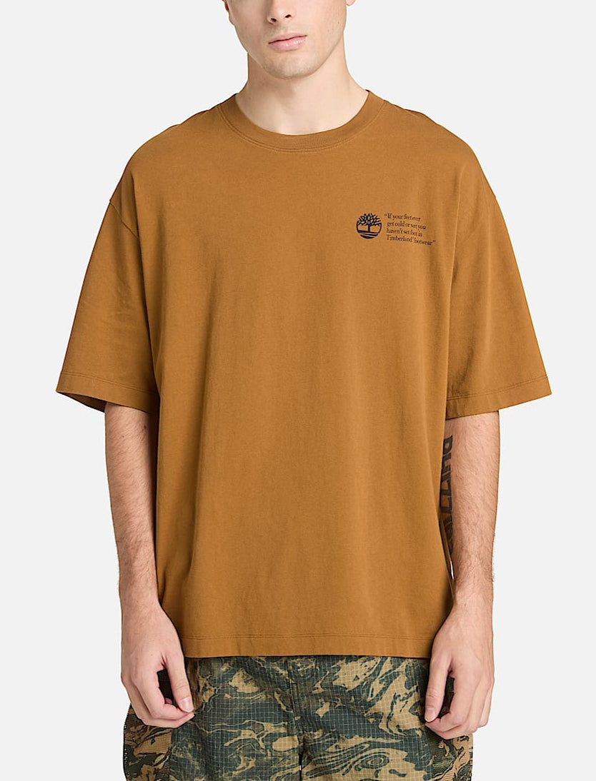 T-Shirt Timberland Archive Boot All Gender TB0A5M8REH2 Wheat Boot Uomo