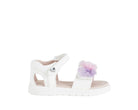 Sandalo con tulle 41743 MAYORAL bambina colore Bianco multicolor