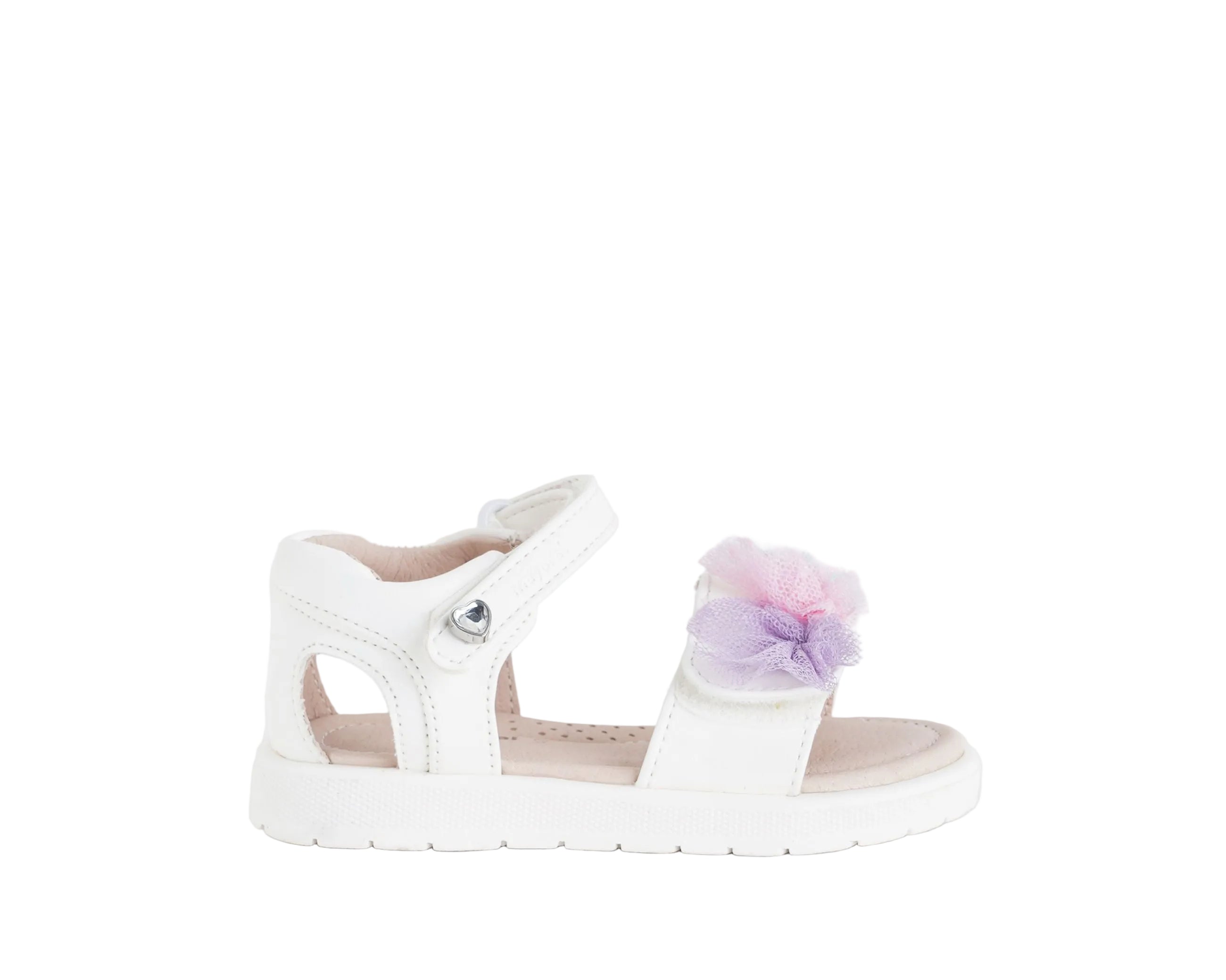 Sandalo con tulle 41743 MAYORAL bambina colore Bianco multicolor