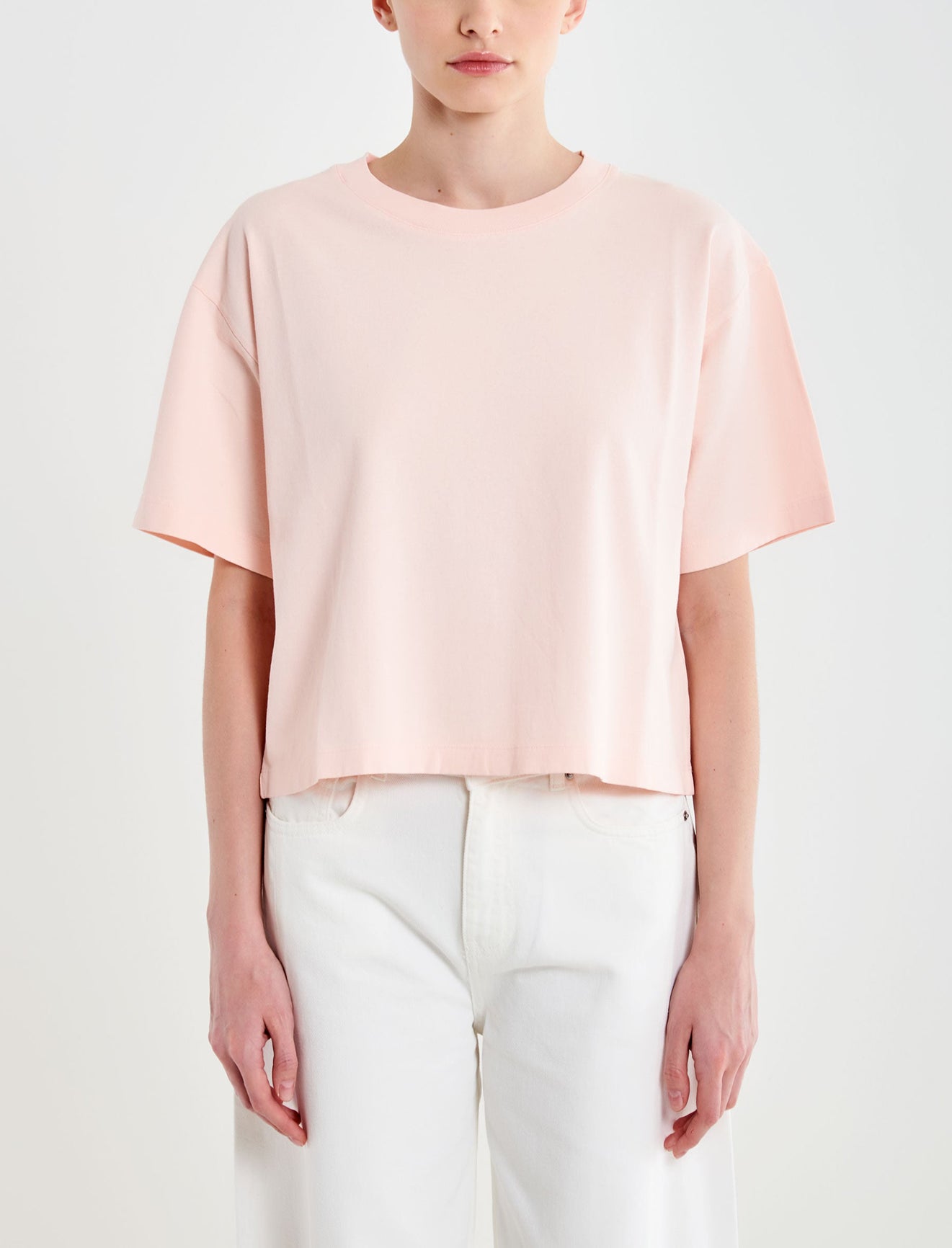T-shirt Basic Cropped Vicolo UAB0022 Donna