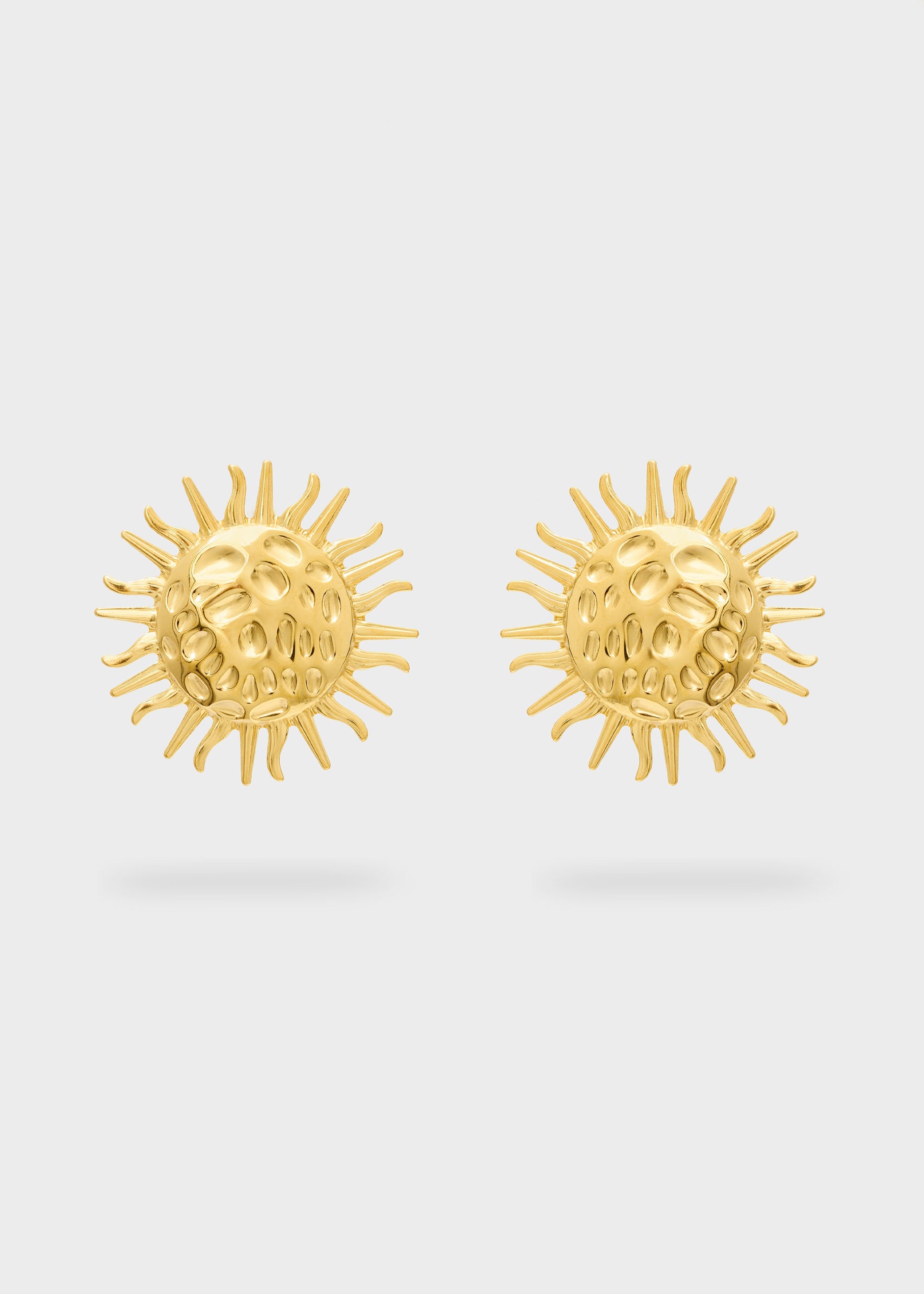 Orecchini Sun Martellati Nali' MEOR0772 Oro Donna