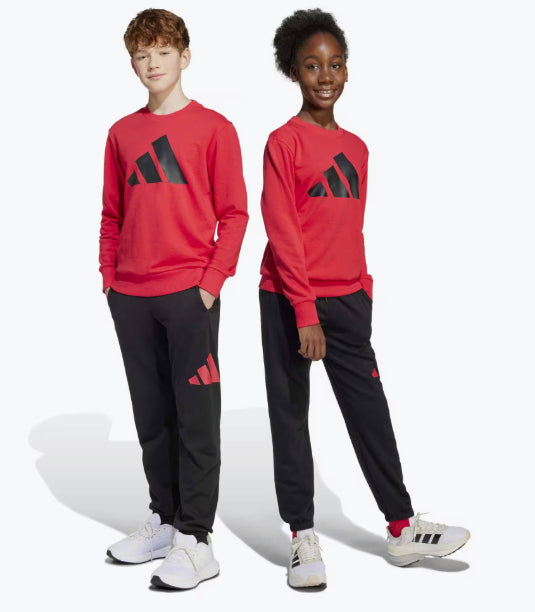 Completo tuta ADIDAS SPORT J BI FT JOGGER 240 JD2099 Unisex bambino
