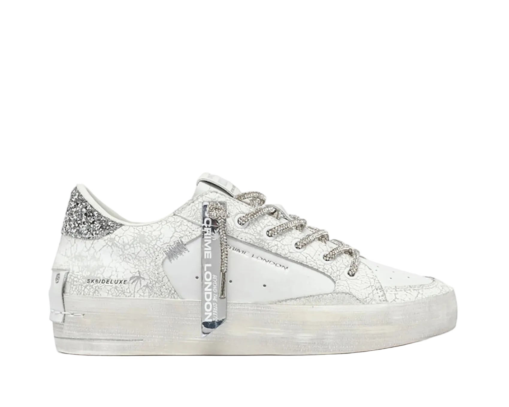 Sneakers Crime London 20132PP7 White Donna