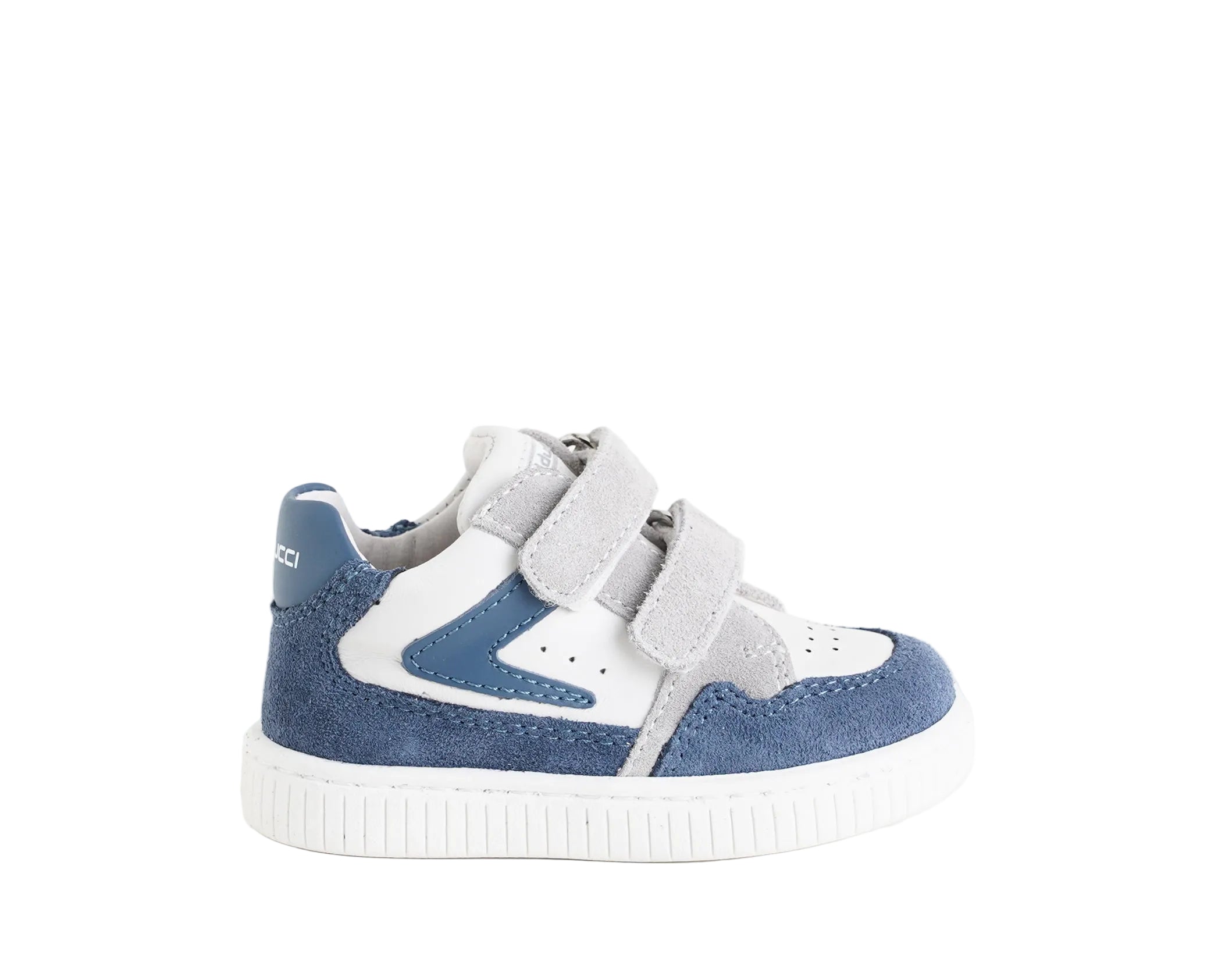 Sneakers con strappo Balducci MSP4881 Denim/Bianco Bambino