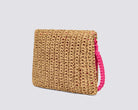 Pochette Gabi Sundek in paper straw AW022ABPA100 Durian