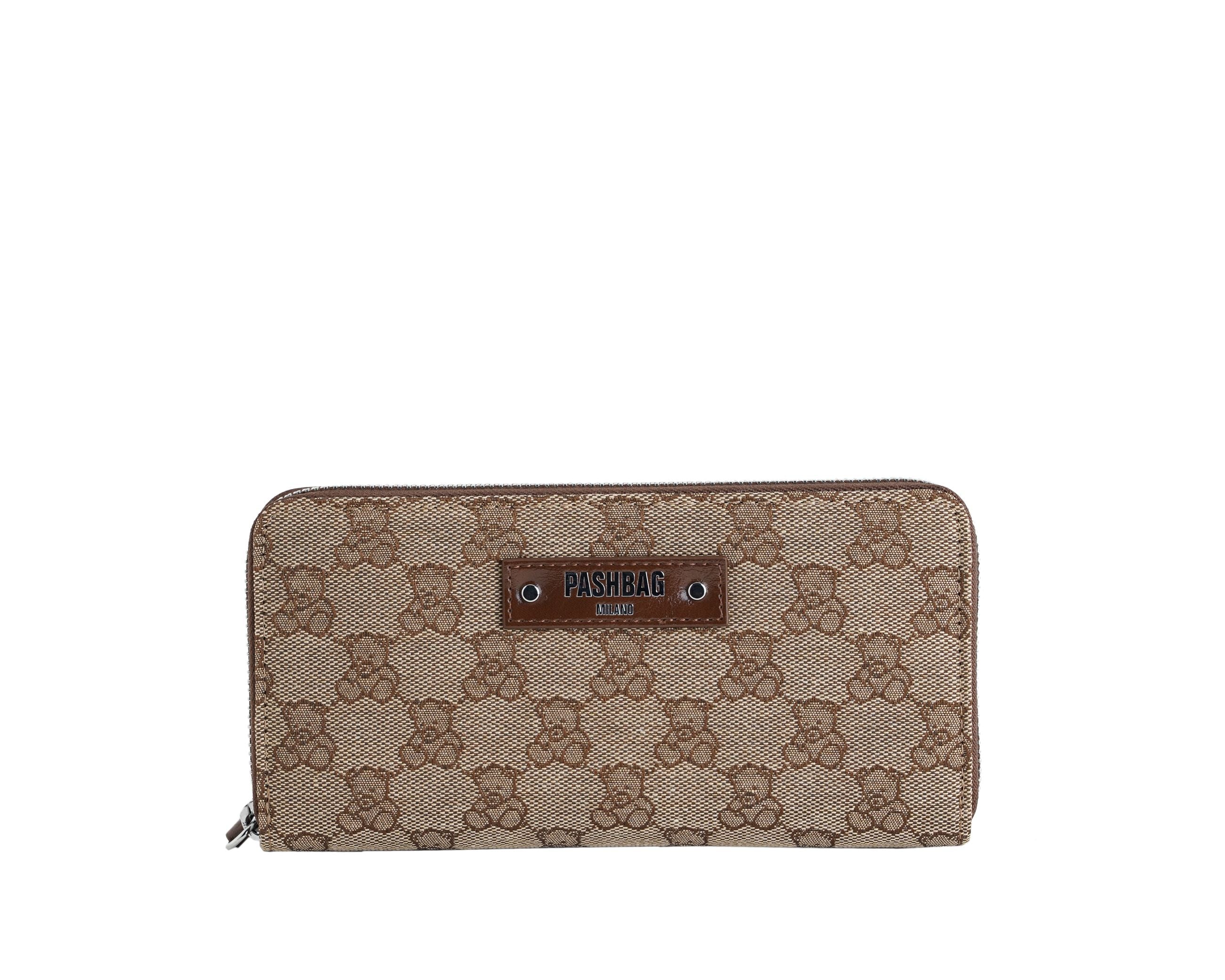 Wallet PASH BAG mod.Brigitte 18377-SOH-W5A-P Beige/Marrone Donna