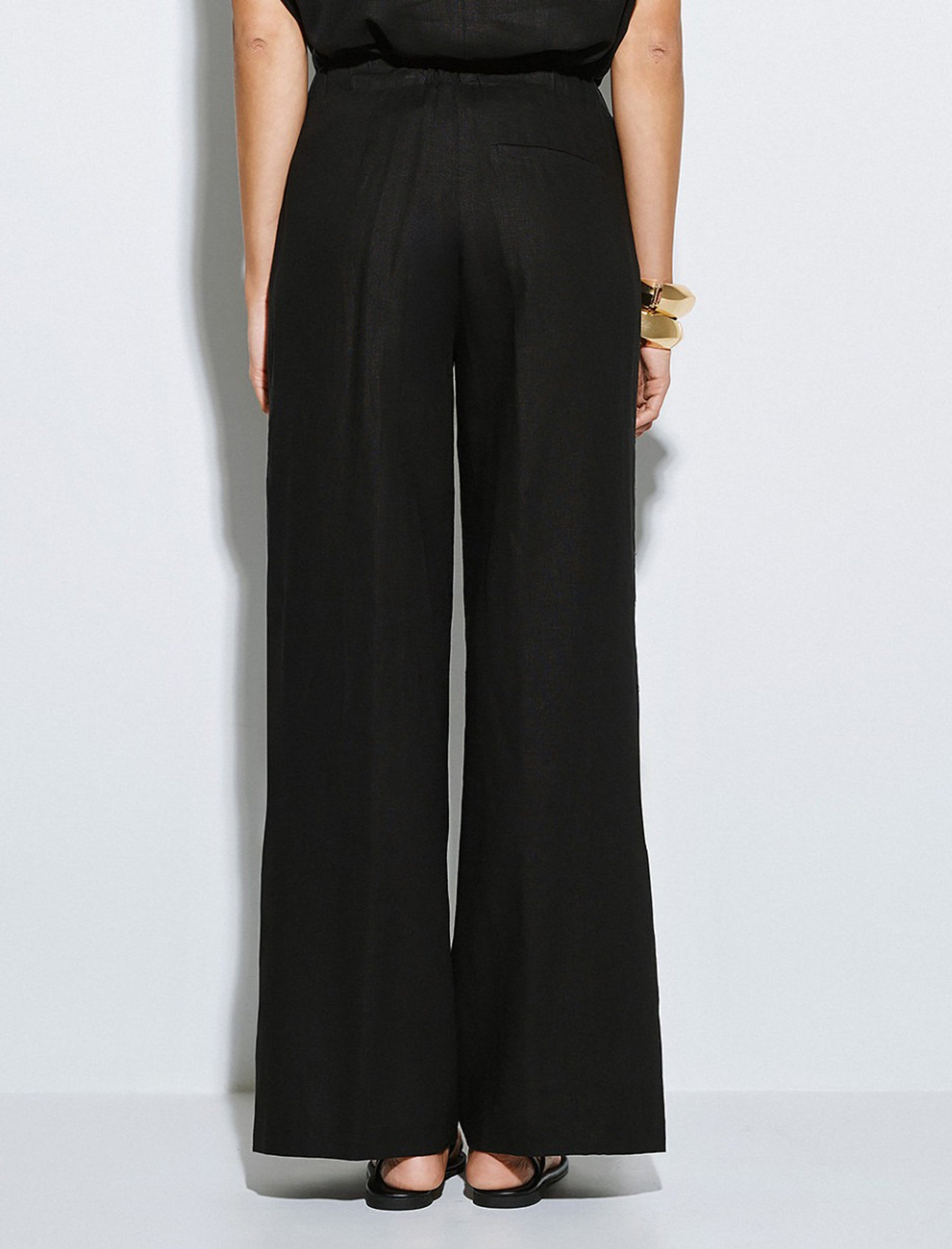 Pantaloni con aperture laterali Access Fashion 63-5084-171 Nero 