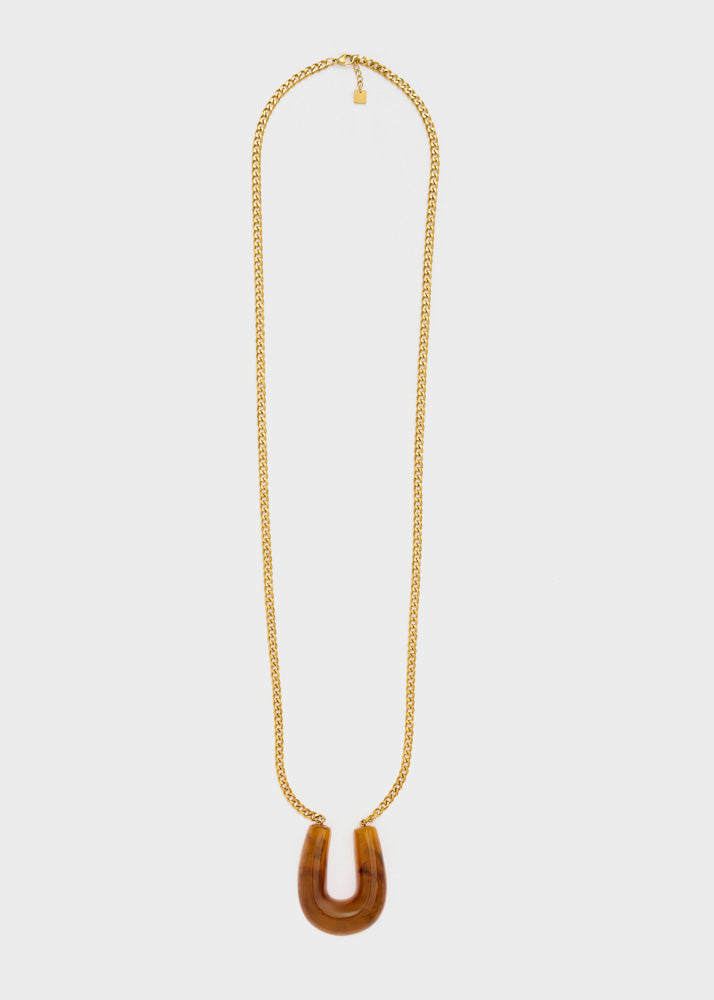 Collana Nalì Mia EMCL1142 Marrone Donna