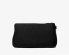 Pouch Sécret Pon-Pon Saint Tropez Pouch Black Teddy Donna – chiusura zip, gancio polso, H.19xL.30xP.12 cm

