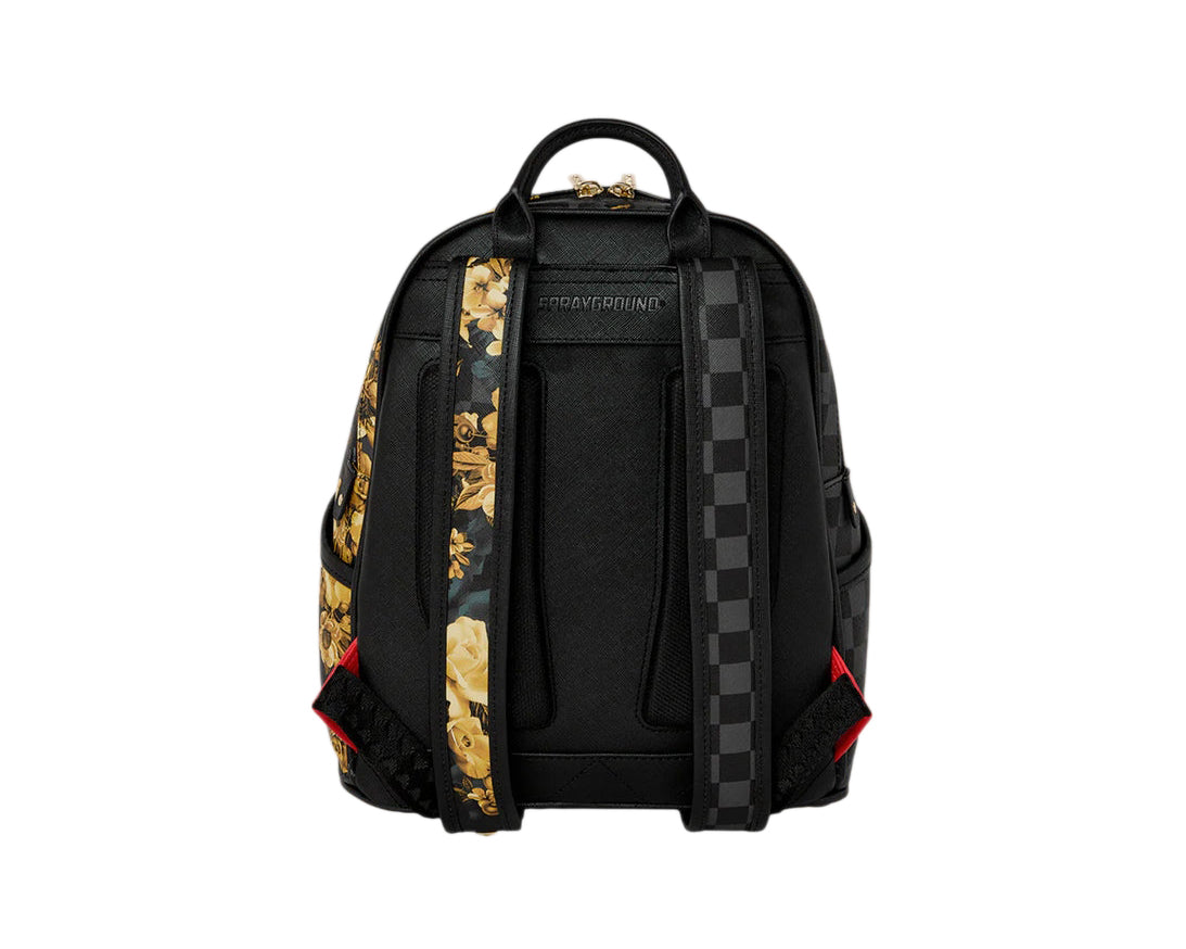 Sprayground Gold Floral Remix Savage Backpack 910B9003NSZ Multicolore