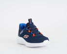 Sneakers Slip-ins Skechers Bounder Brisk-Burst 403822L bambino navy - Scarpe Hands Free Memory Foam taglie 27-38