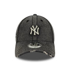 Cappello New Era 9FORTY New York Yankees MLB Acid Wash 60856239 uomo colore nero Black (001)