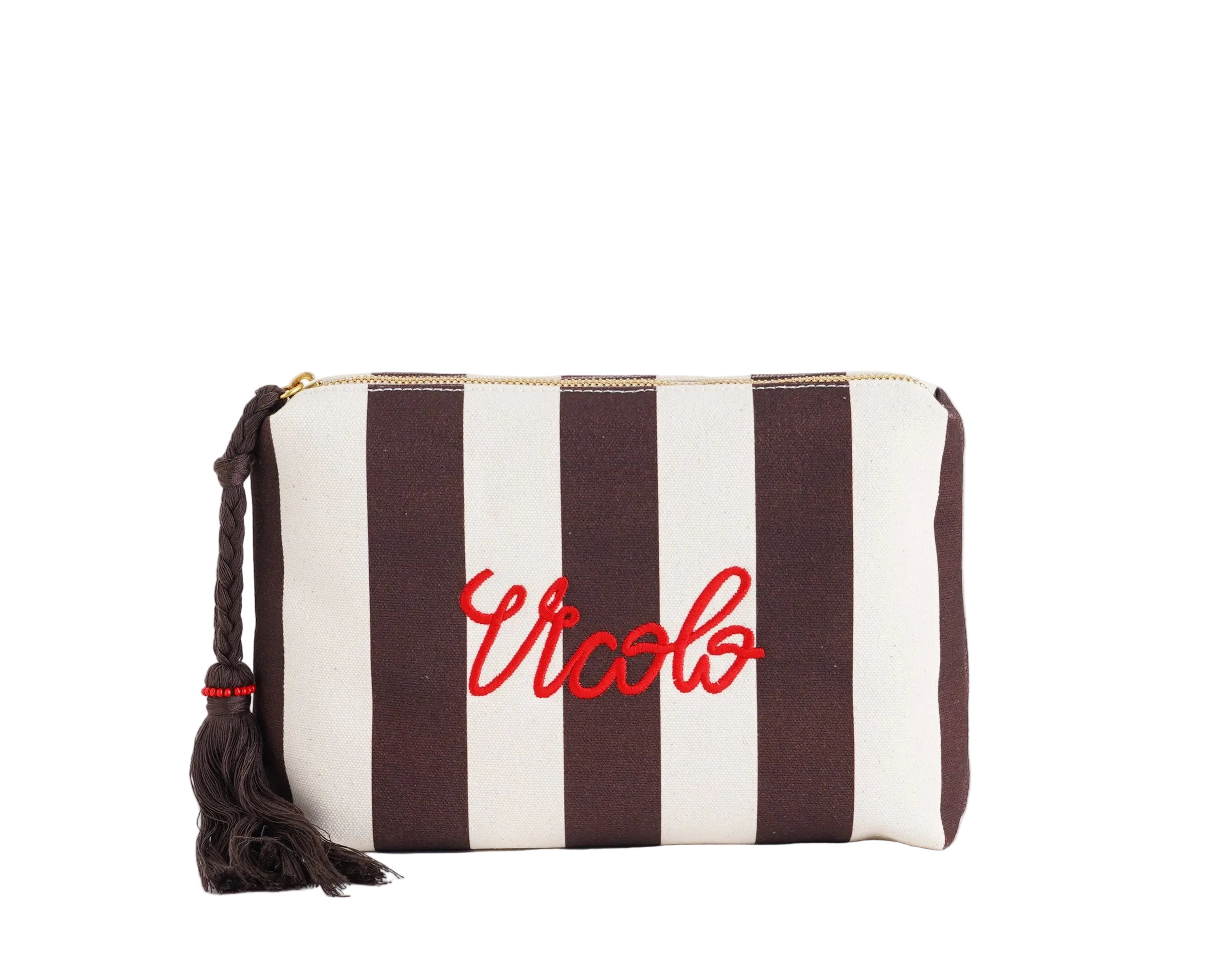 Pochette Vicolo Ibiza Stripes XAB0050 Donna