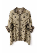 Camicia in cotone Pahiesa CA1044 Brown