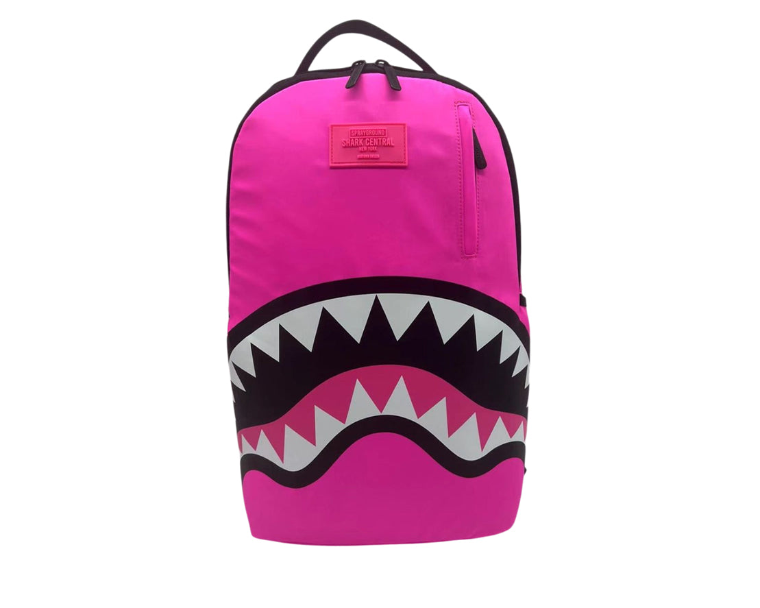 Zaino SPRAYGROUND Shark Central Nylon Hot Pink 910B7088NSZ Unisex Uomo Donna
