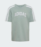 Adidas Collegiate Set Wonder Sage HZ0881 – Completo t-shirt e shorts bambino 100% cotone jersey