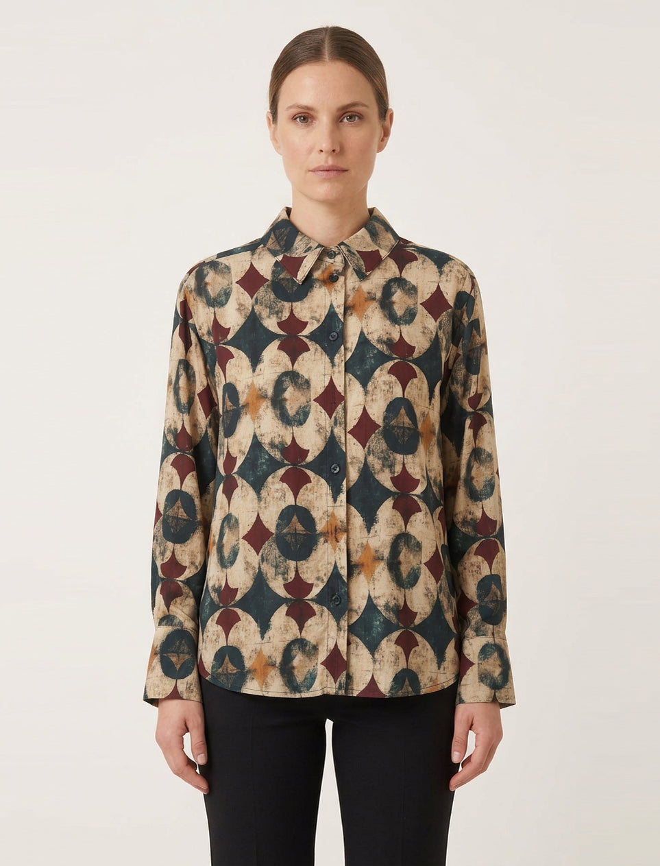 Camicia Anonyme A76FB037 Multicolor Donna