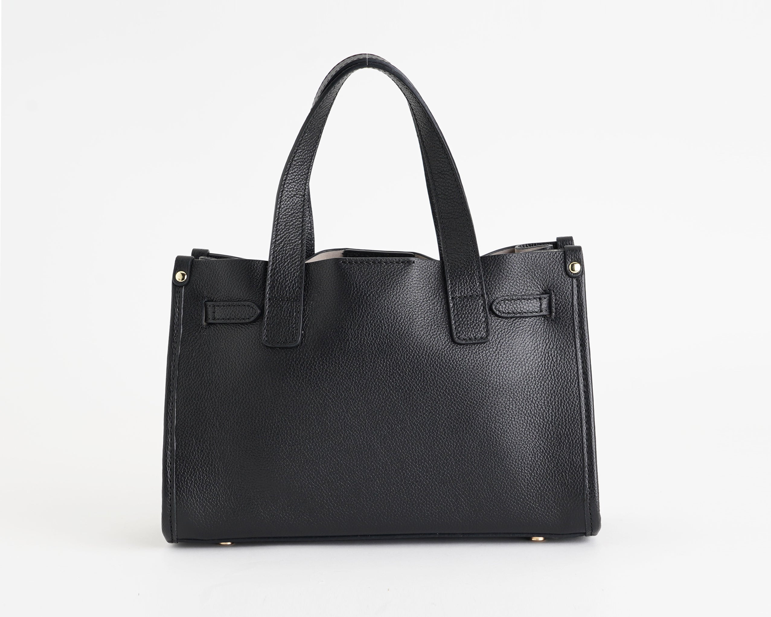 Borsa a spalla Marc Ellis Cassiope S Do Donna Black Gold - Vista posteriore