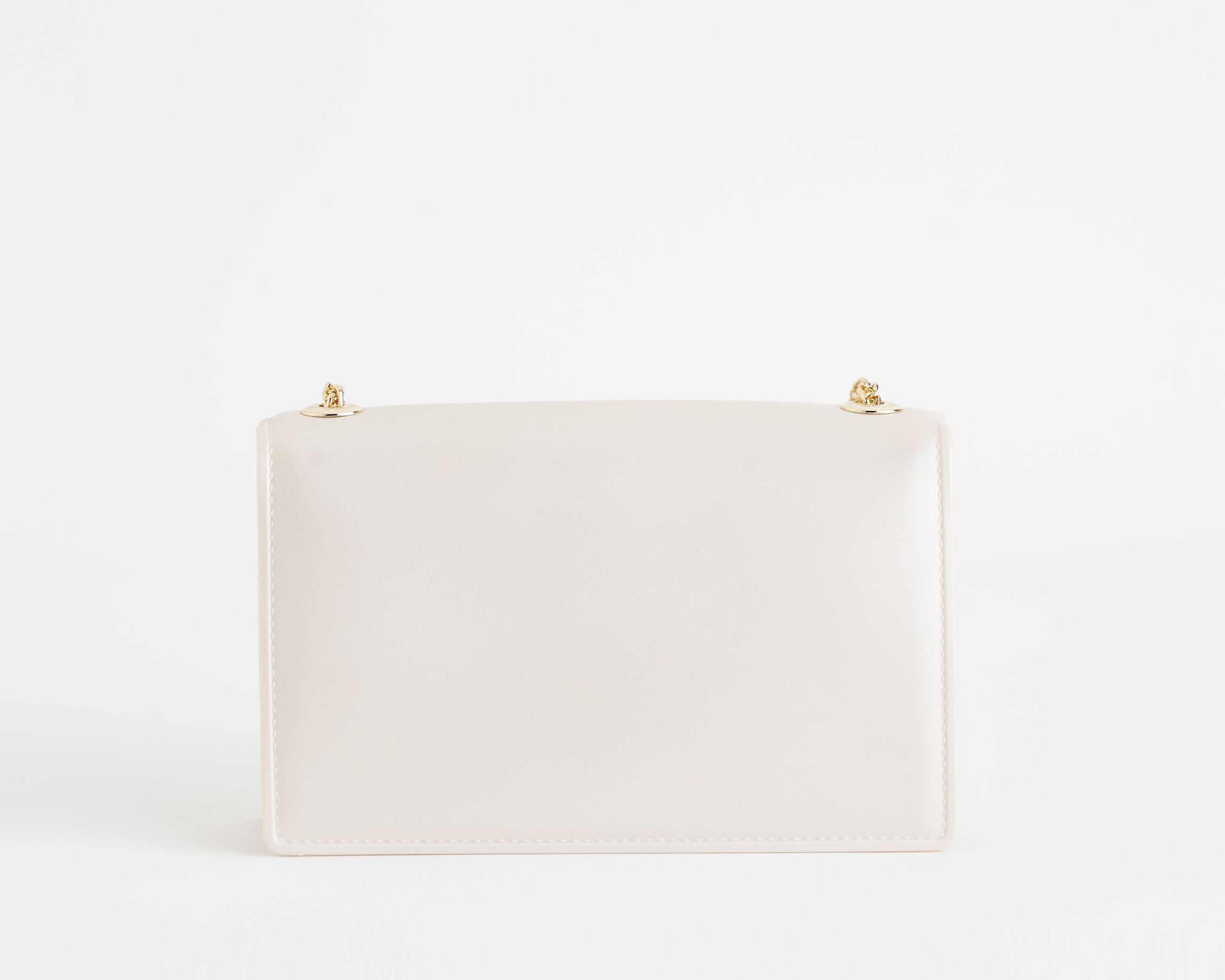 Borsa a spalla Marc Ellis Supermee M Beige – Vista posteriore