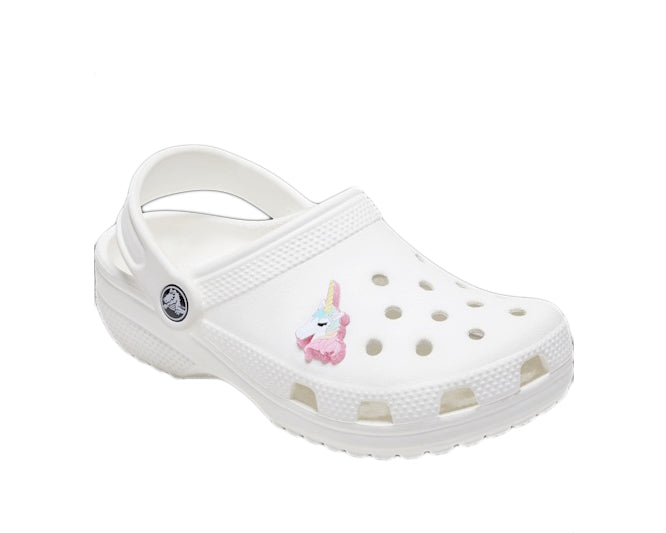 Jibbitz Crocs Glitter Unicorn CR.5808 JIB multicolore glitter - Charm unicorno accessori scarpe Crocs unisex