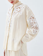 Camicia ACCESS FASHION 63-7019-520 Pizzo Vanilla – Donna