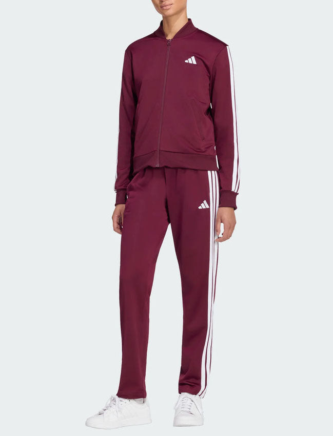 Set tuta Adidas Essentials 3-Stripes KT0512 Maroon Donna
