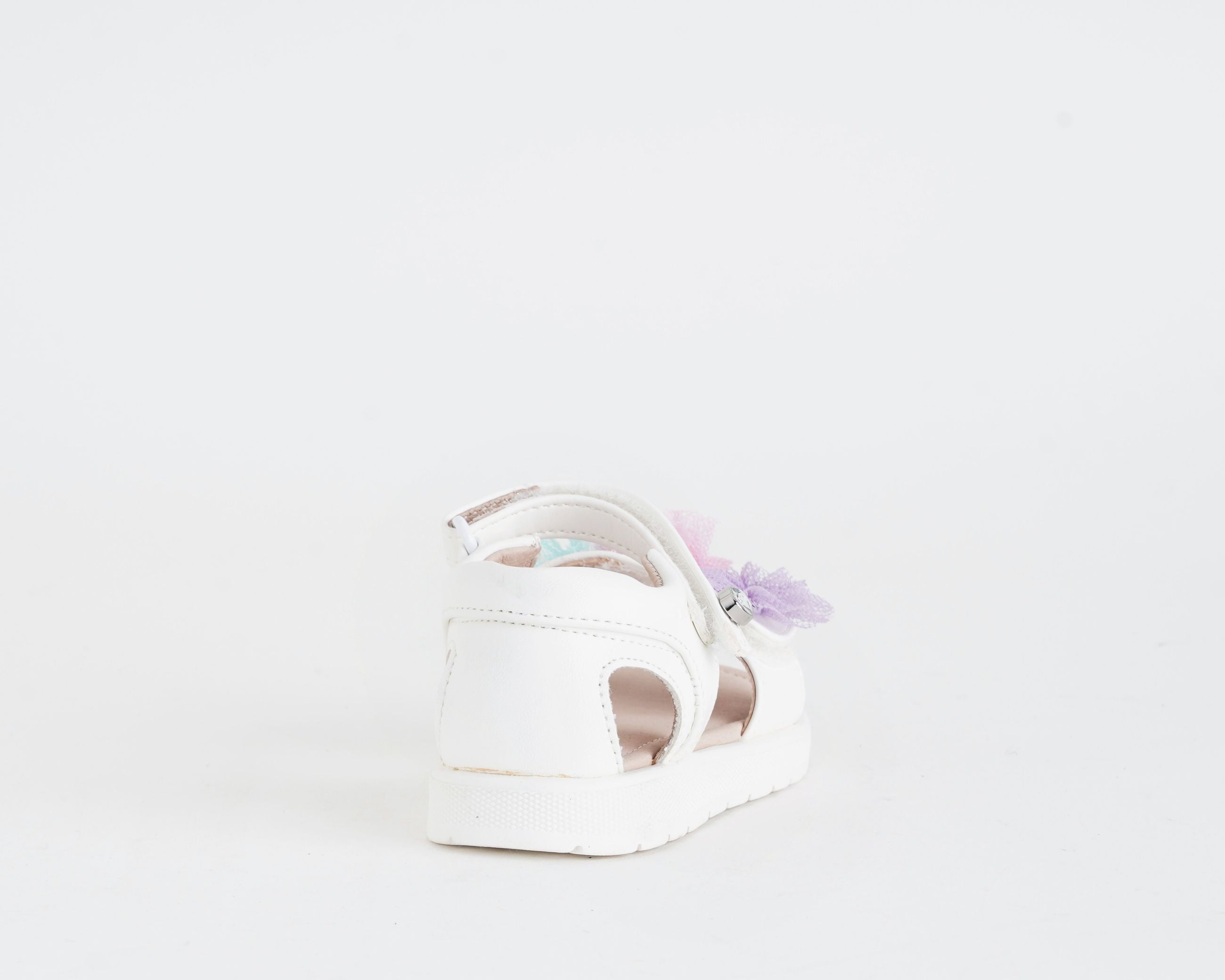 Sandalo con tulle 41743 MAYORAL bambina colore Bianco multicolor