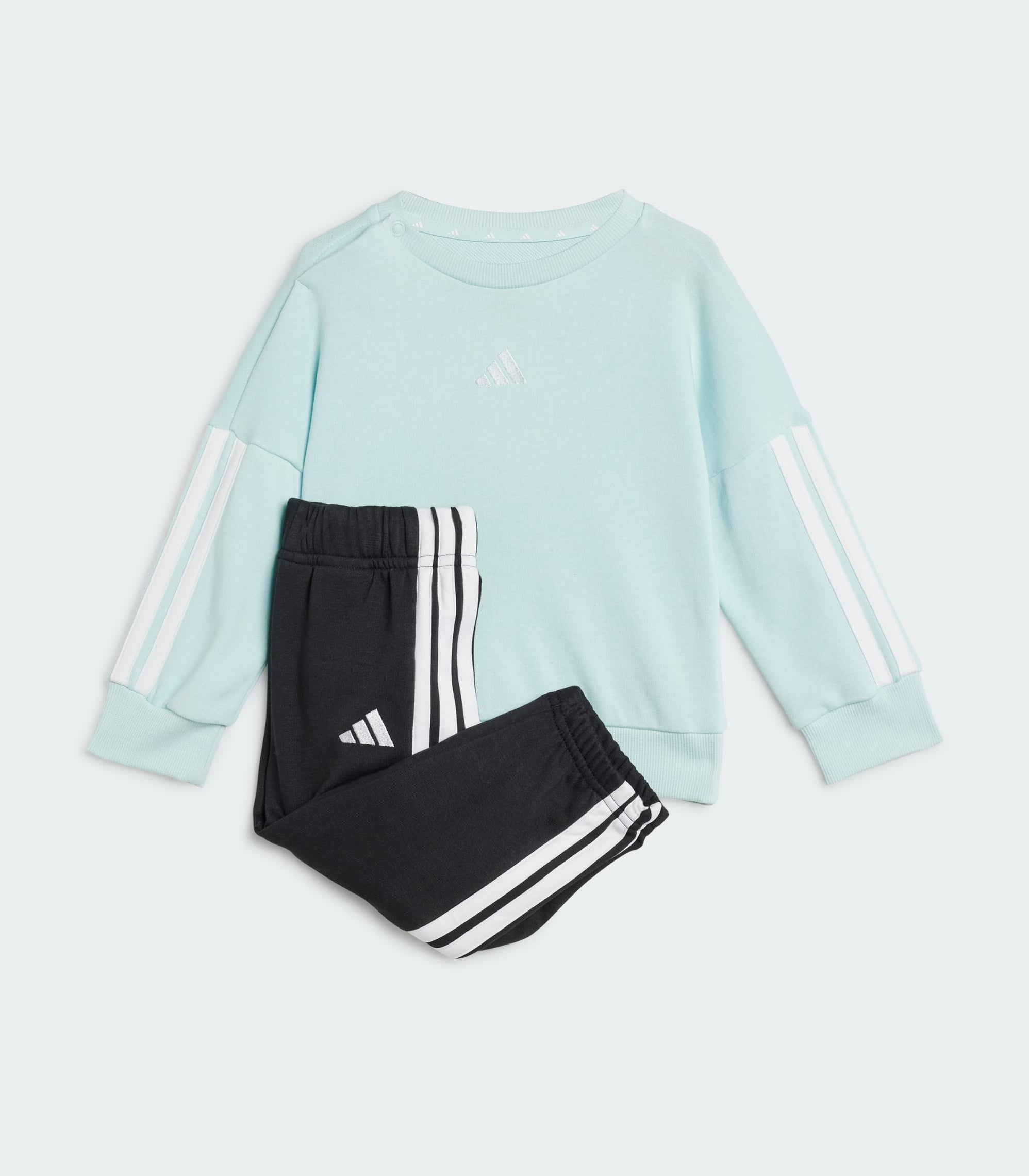 Completo tuta ADIDAS ESSENTIALS INFANT JW3432 Halo mint / white Unisex Bambino