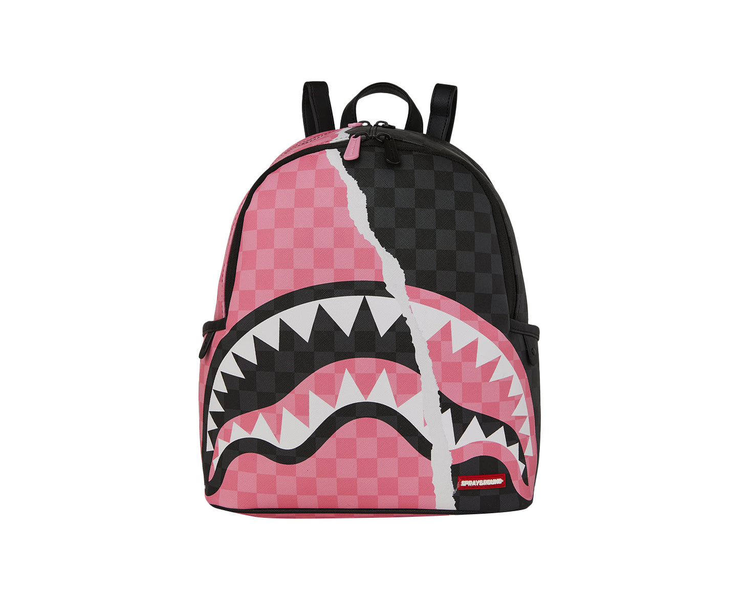 Zaino Sprayground Pink And Black Tear Sip Savage 910B8276NSZ Unisex Uomo Donna