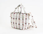 Borsa a mano Marc Ellis Buby S Indy 26 Donna Variant 10 – vista laterale, profilo H.24×L.36×P.15 cm con tracolla regolabile e tirazip logato

