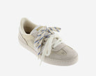 Sneakers Victoria Berlin 1126231 Beige Donna – vista laterale, tomaia in mesh e camoscio