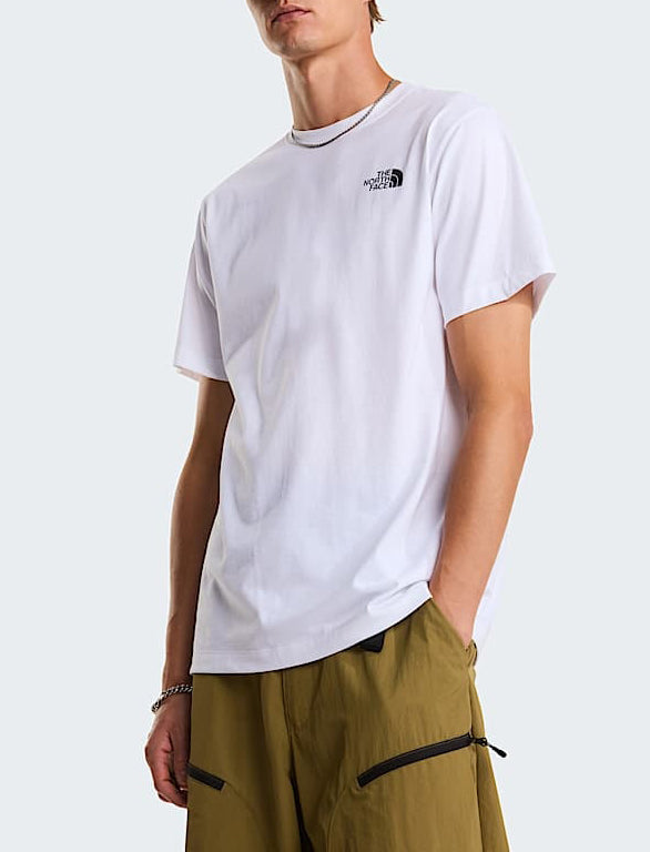 THE NORTH FACE NF0A8GV2FN41 T-Shirt NSE Box Regular colore Bianco (TNF White) 