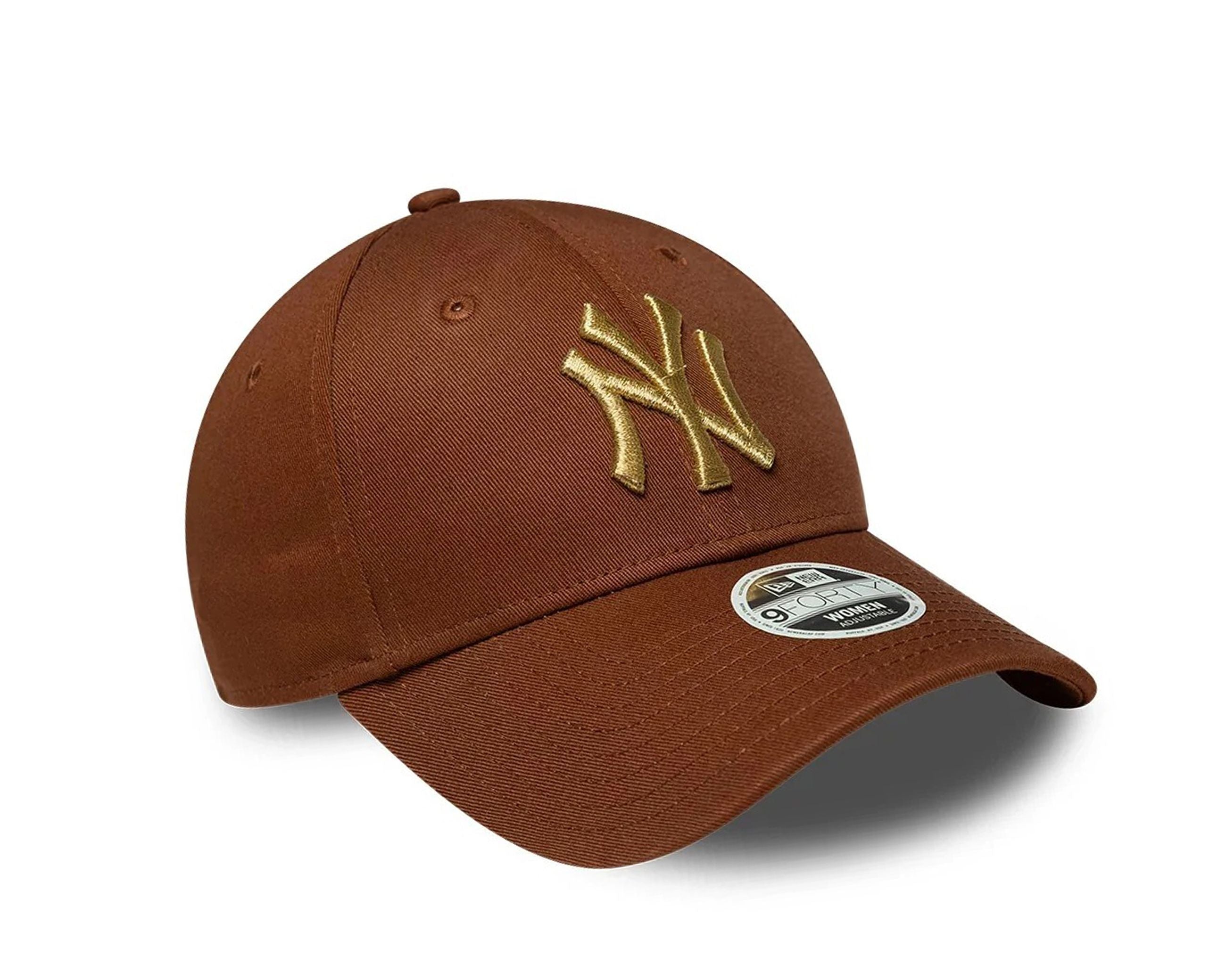 Cappello New Era 9FORTY New York Yankees MLB Metallic 60915780 Marrone