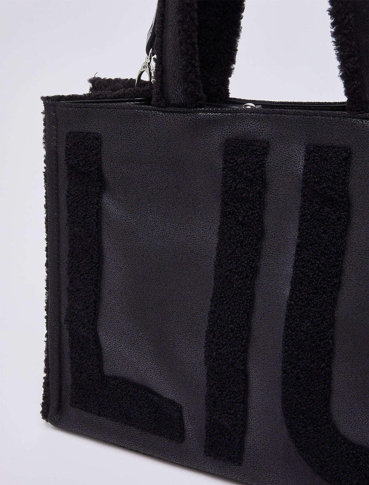Tote Bag L con logo Liu Jo 2F6037 E0021 Nero