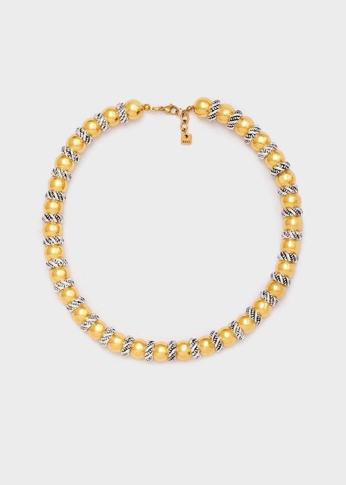 Collana con sfere Nalì EMCL1312 Oro/Argento Donna