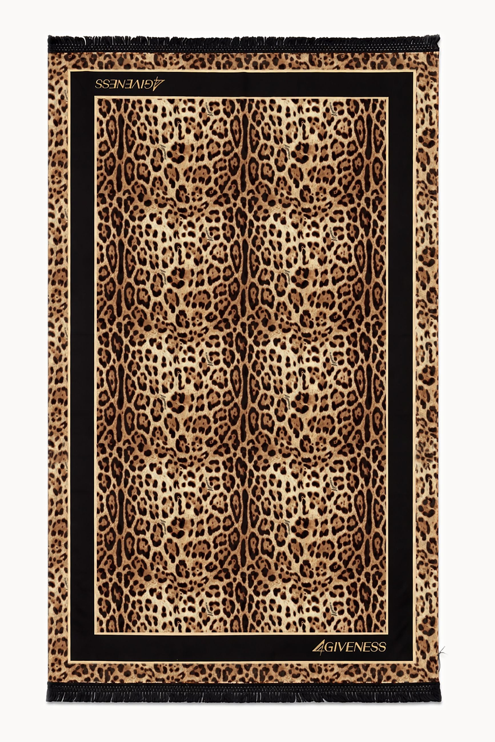 4GIVENESS Telo Mare 126WACTE5922 Var. Unica 200 stampa leopard resort