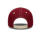 Cappello New Era 9FORTY E-Frame NBA Chicago Bulls City Icon 60856336 uomo colore rosso scuro Dark Red (601)