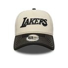 Cappello New Era 9FORTY E-Frame LA Lakers NBA City Icon 60856278 uomo colore crema Light Beige (270)