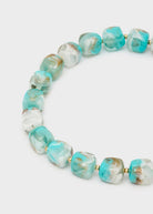 Collana Nalì Cri in resina EMCL1225 Turchese