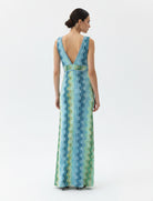Abito lungo Pho 4323057 Sky Green 