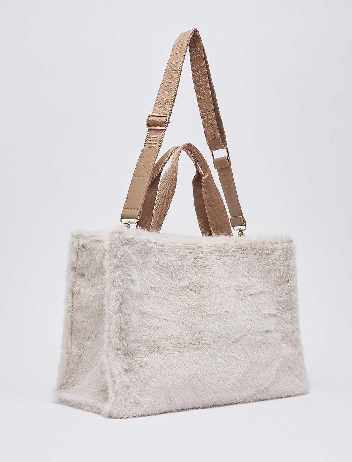 Tote bag L in teddy Liu Jo 2F6037 E0218 Burro