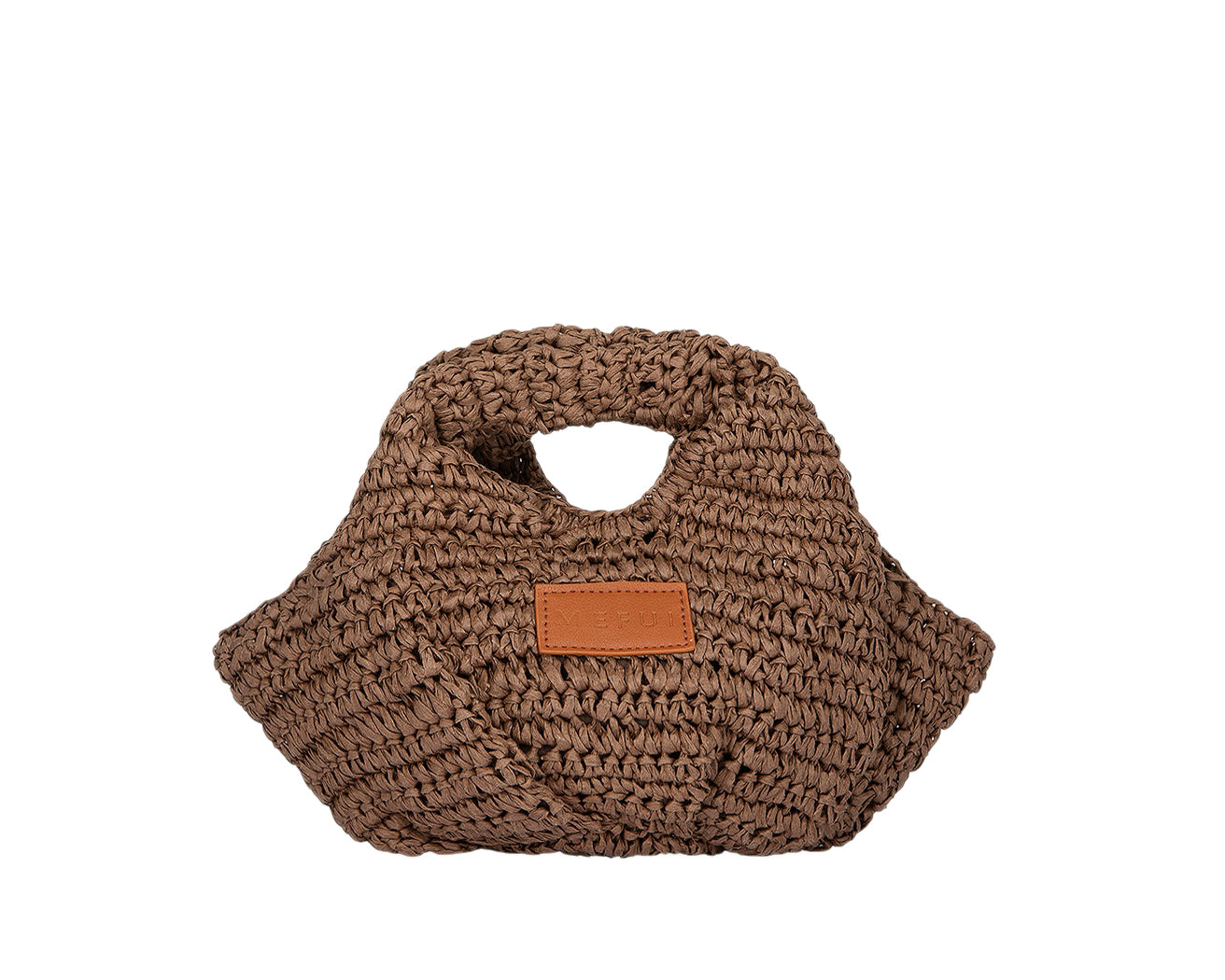 Mini Bag Me Fui SW0065BN in rafia Marrone Donna