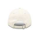 Vista posteriore cappellino New Era 9FORTY LA Dodgers beige uomo – chiusura strapback regolabile

